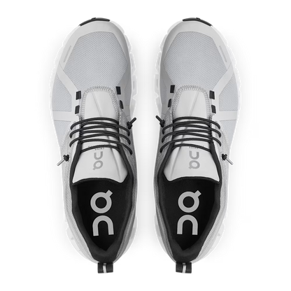 On Cloud 5 Waterproof – Damen Sneaker Glacier White – wasserdicht, leicht