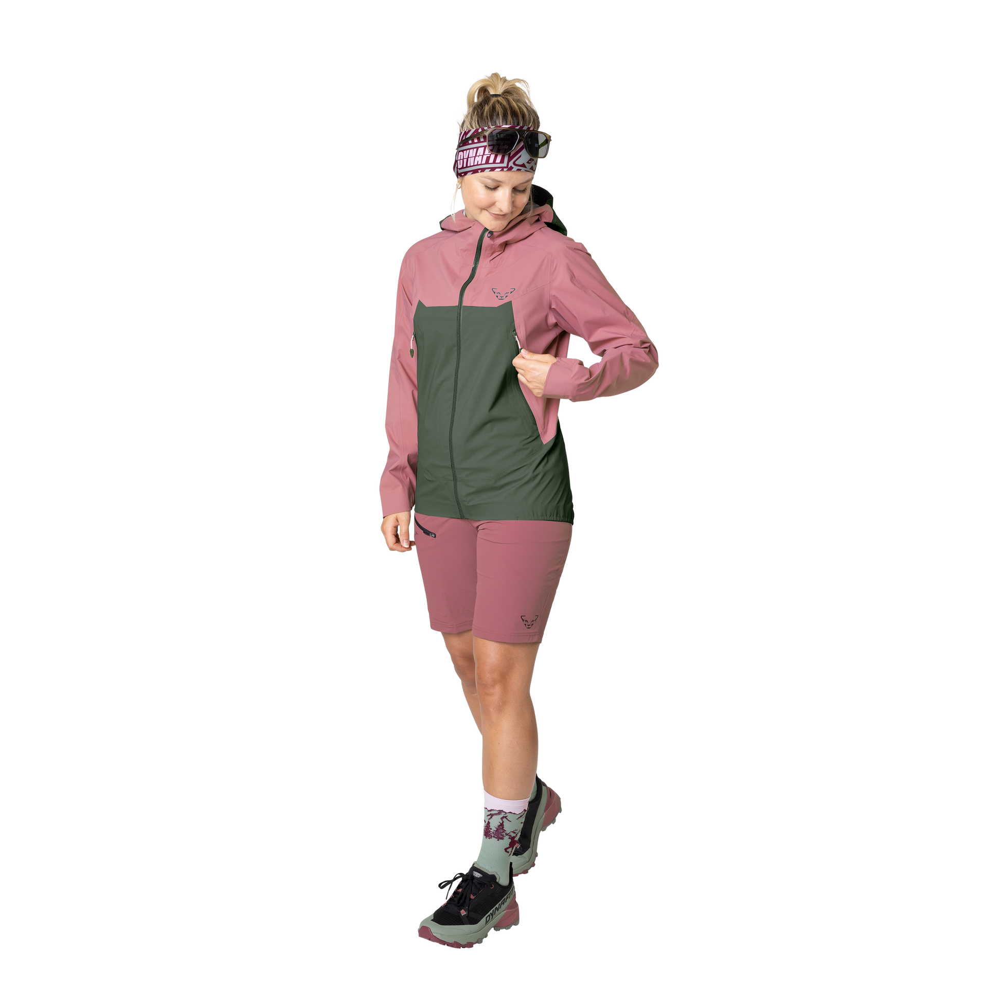 Dynafit Transalper 3L Damenjacke Dark Rose – Hardshelljacke - Pöllner Sports