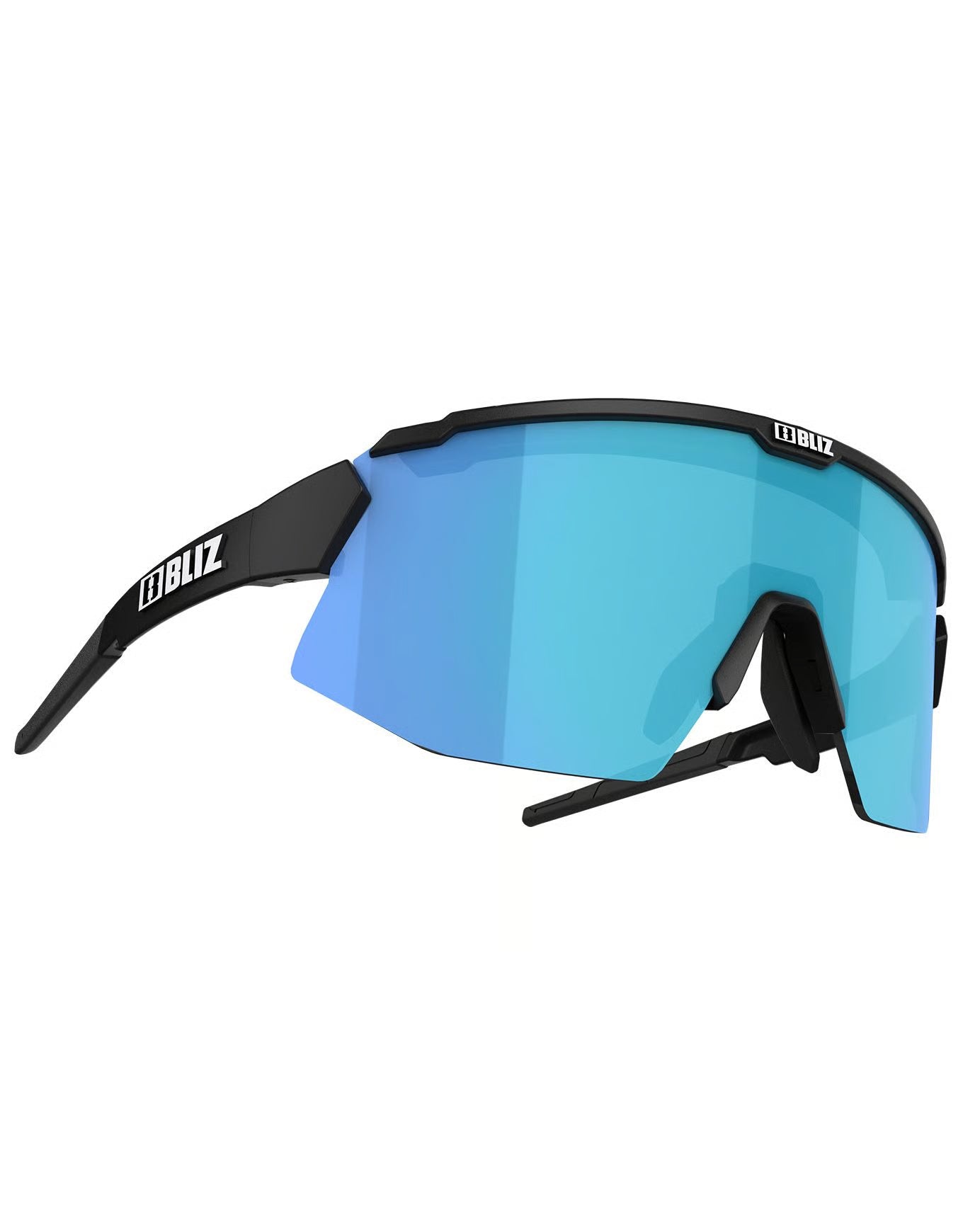 Bliz Breeze Matt Black Brown W Blue Multi – Sportbrille für High-Speed-Aktivitäten