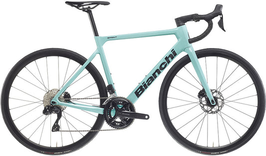 Bianchi Sprint Disc Celeste – Carbon-Rennrad mit Shimano 105 Di2