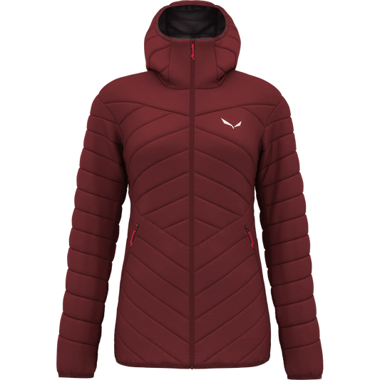 Salewa Brenta RDS Down Jacke Red Syrah - Ultraleichte Daunenjacke für Damen