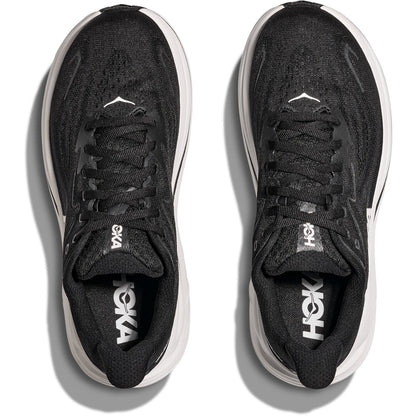 HOKA Clifton 10 Black/White – Herren Laufschuh - Pöllner Sports