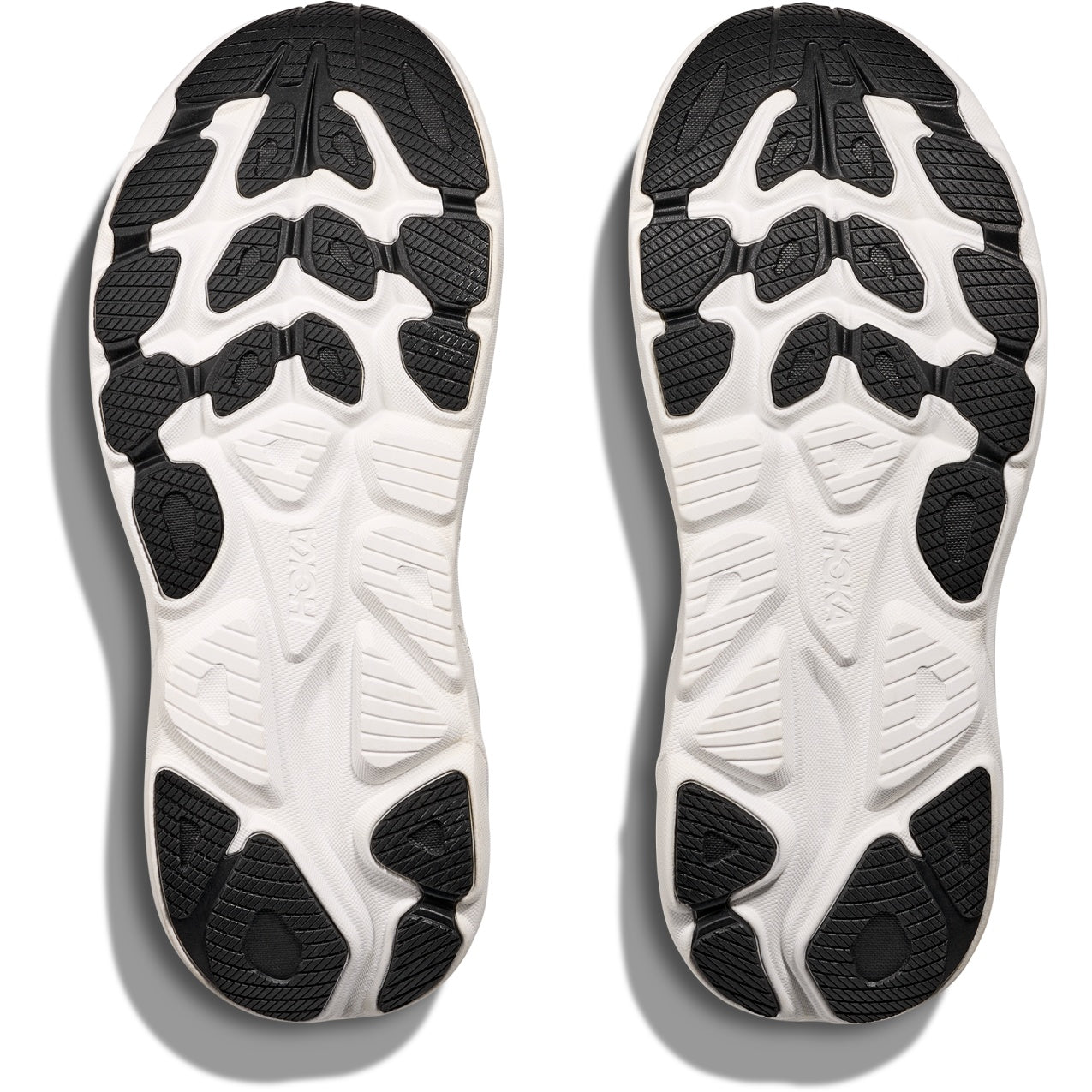 HOKA Clifton 10 Black/White – Herren Laufschuh - Pöllner Sports