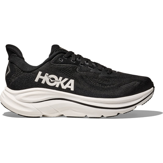 HOKA Clifton 10 Black/White – Herren Laufschuh