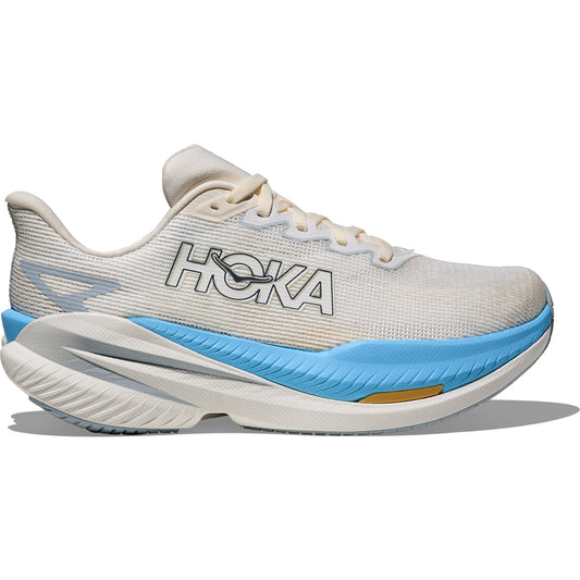 Hoka Mach X3 – Damen Laufschuh White Alabaster mit PEBA-Dämpfung - Pöllner Sports