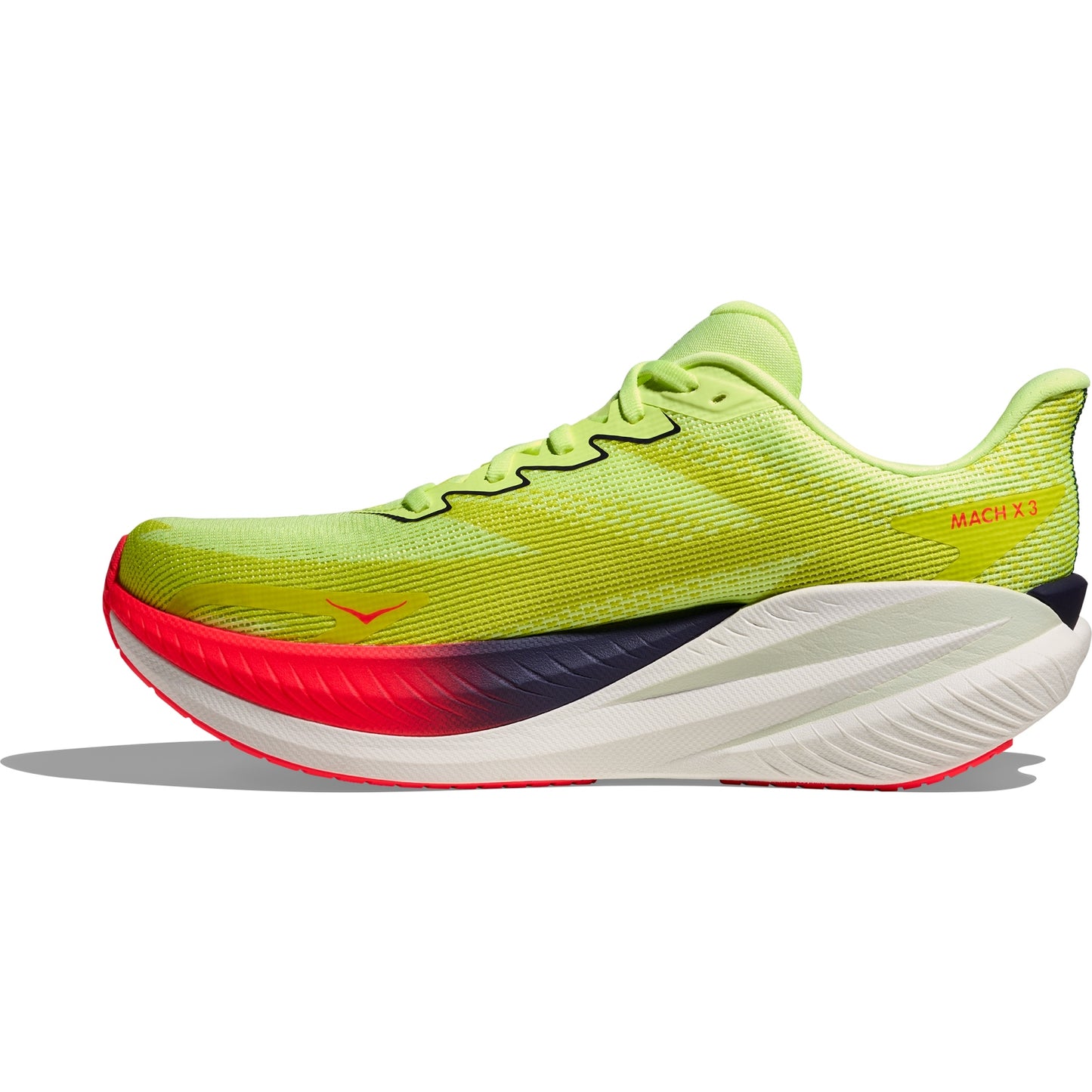 HOKA Mach X 3 Neon Yuzu/Squid Ink – Herren Wettkampf-/Trainingsschuh - Pöllner Sports