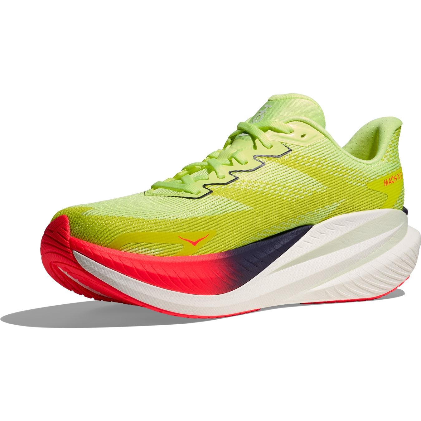 HOKA Mach X 3 Neon Yuzu/Squid Ink – Herren Wettkampf-/Trainingsschuh - Pöllner Sports
