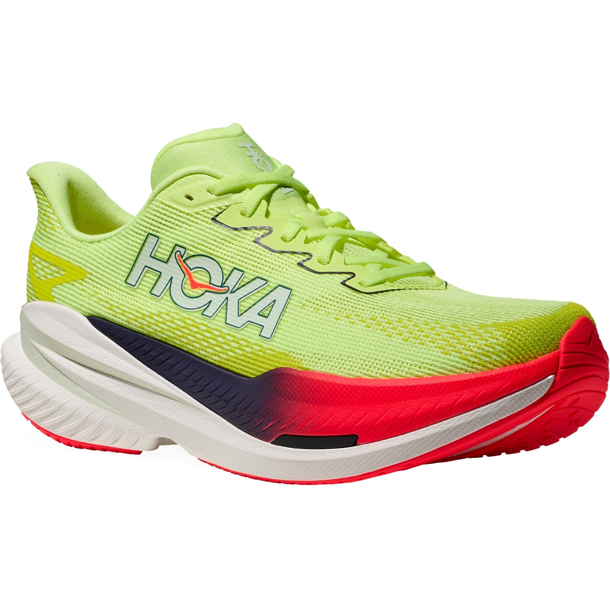 HOKA Mach X 3 Neon Yuzu/Squid Ink – Herren Wettkampf-/Trainingsschuh - Pöllner Sports