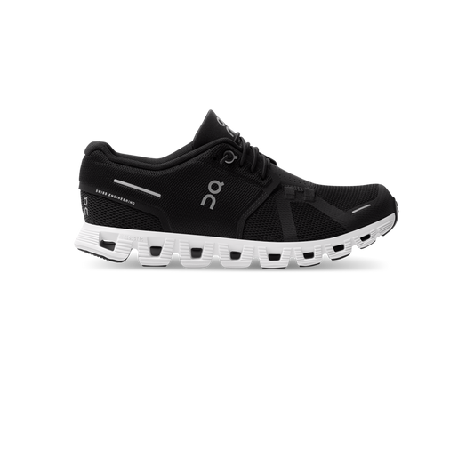 On Running Cloud 5 Herren Freizeitschuh - Black White