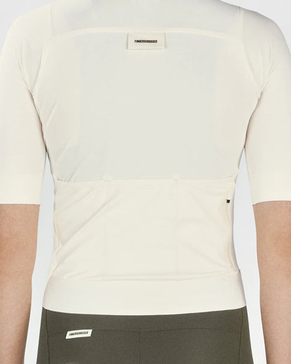 FINGERSCROSSED Road Jersey Women Antique Cream – Damen Radtrikot