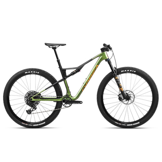 Orbea OIZ M11 AXS 2023 | 120mm XC-Rennmaschine | Chameleon Goblin Green/Black