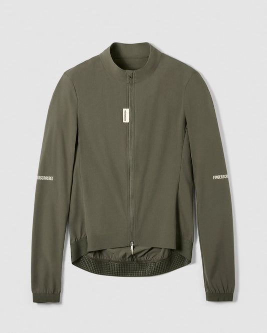 Fingerscrossed Road Wind Jacket Olive – Herren Radjacke