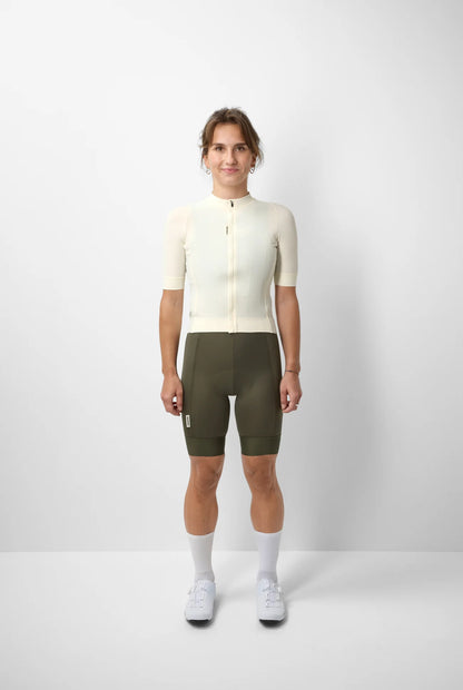 FINGERSCROSSED Road Jersey Women Antique Cream – Damen Radtrikot
