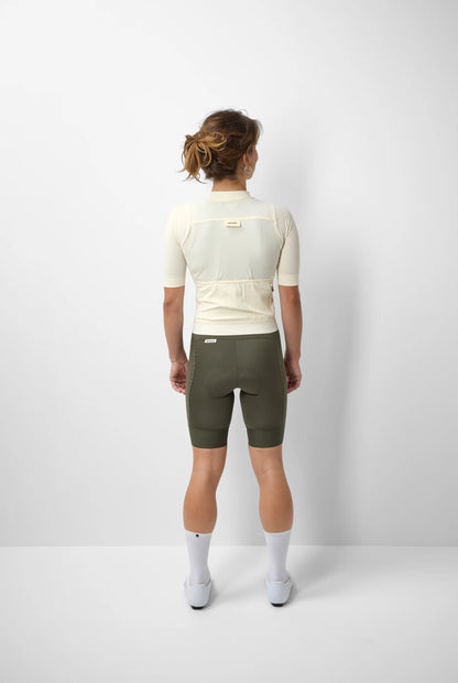 FINGERSCROSSED Road Jersey Women Antique Cream – Damen Radtrikot