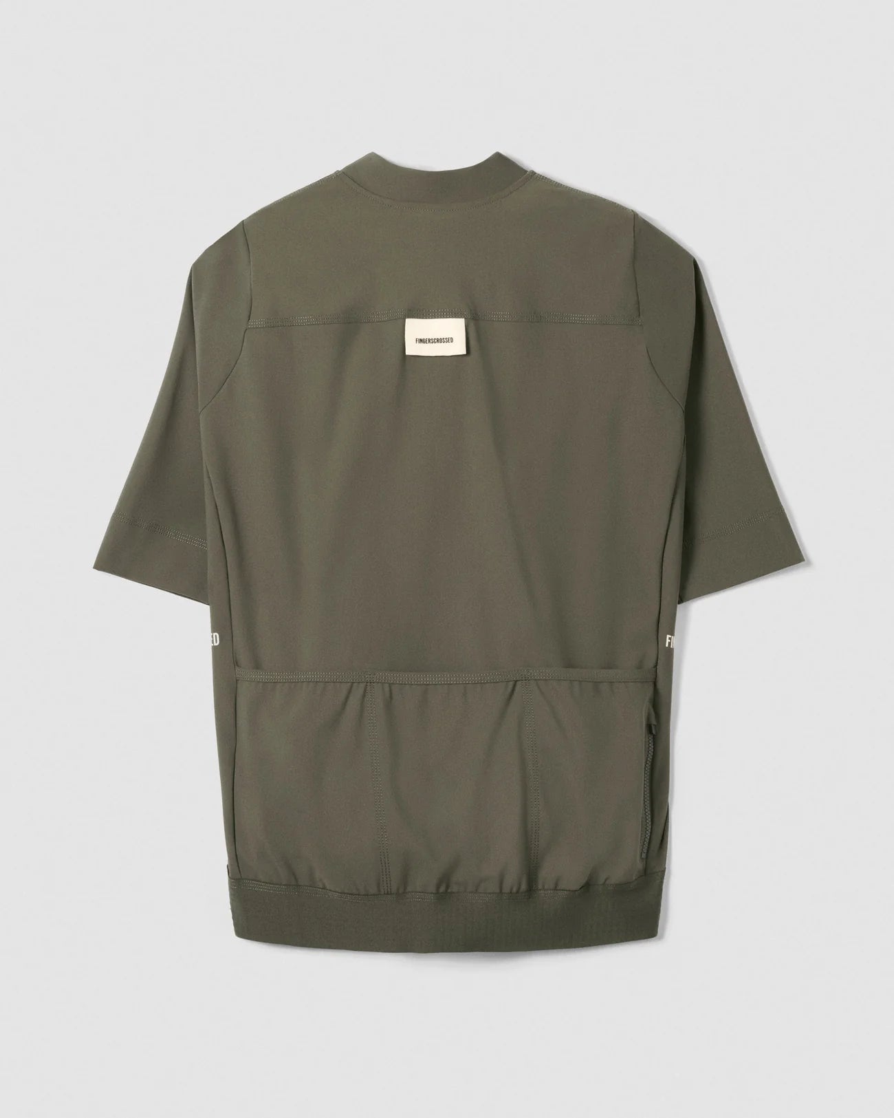 FINGERSCROSSED #Road Jersey Olive – Herren Radtrikot - Pöllner Sports