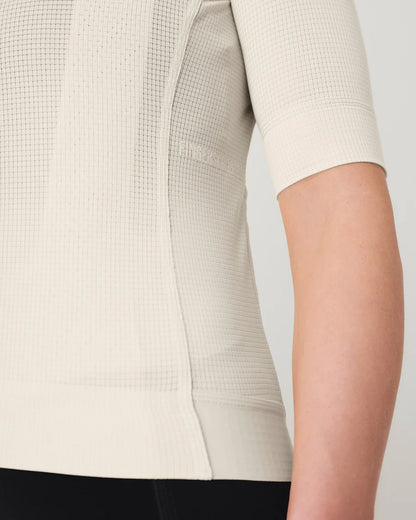 FINGERSCROSSED #Road Jersey Super Light antique cream – Damen Radtrikot - Pöllner Sports