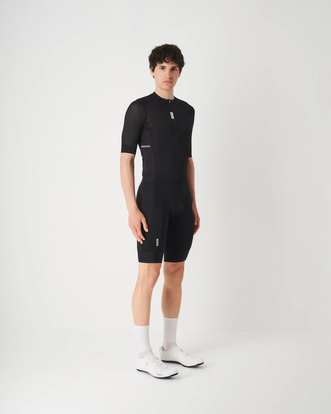 FINGERSCROSSED #Road Jersey Super Light Black – Herren Radtrikot - Pöllner Sports