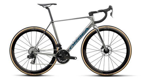 Orbea Orca M21eLTD PWR Spark Silver/Titain Grey – Carbon-Rennrad