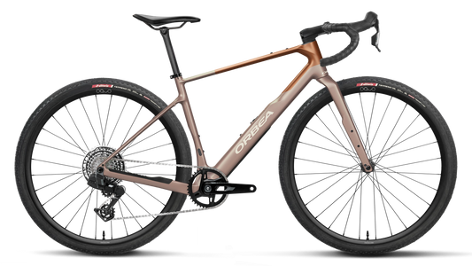 Orbea TERRA M31eTEAM 1X XS Nickel - Met Cinnamon (Matt)