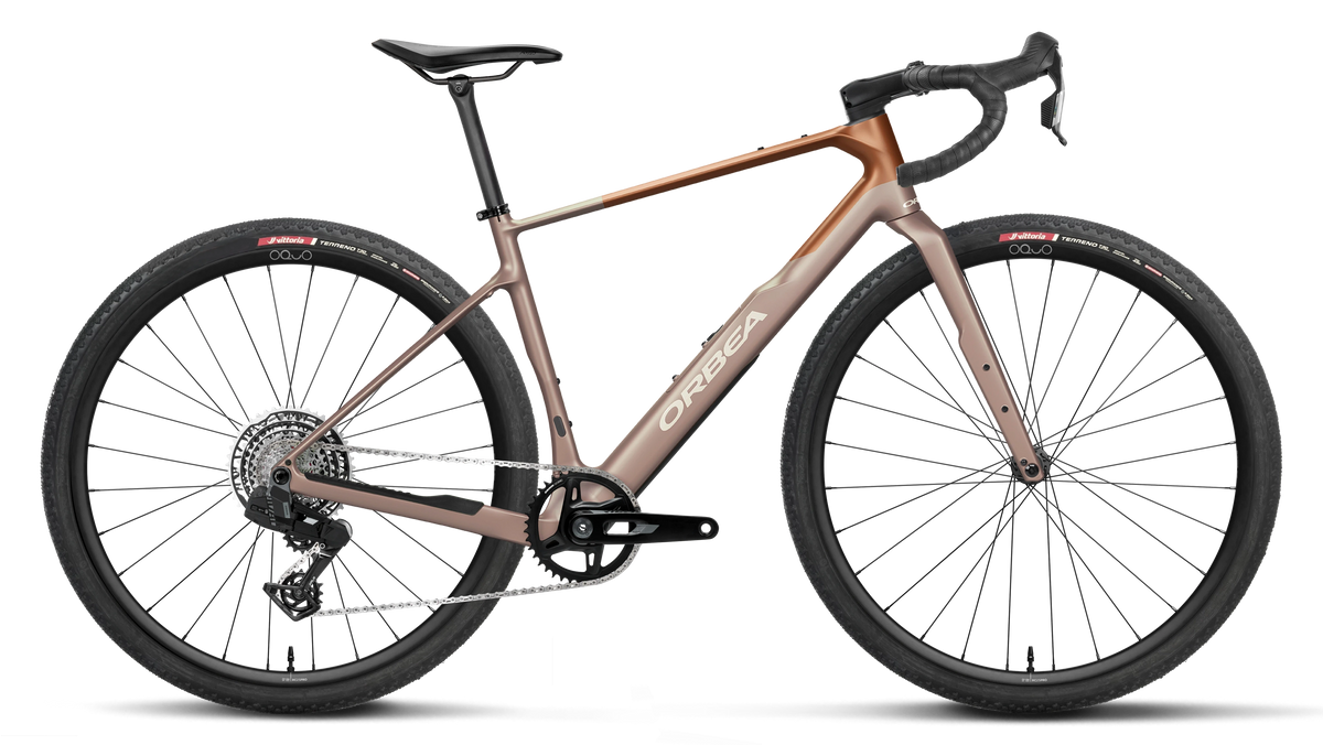 Orbea TERRA M31eTEAM 1X S Nickel - Met Cinnamon (Matt)