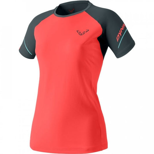 Dynafit Alpine Pro W L/S Damen Sport T-Shirt blueberry/hot coral