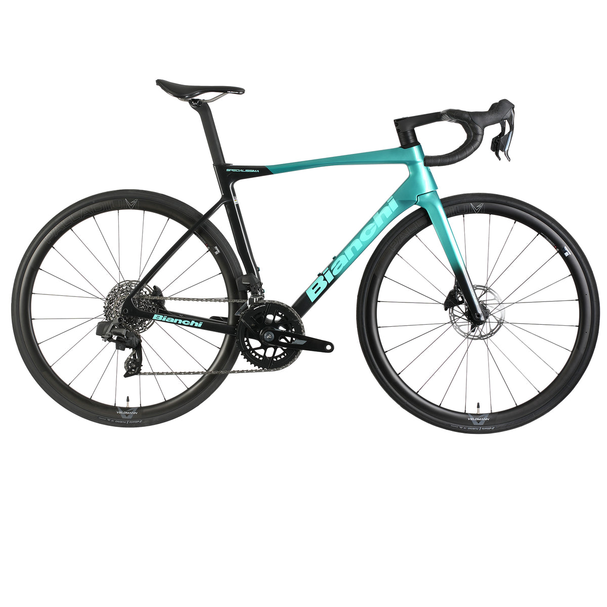 Bianchi Specialissima Comp Rival AXS Graphite/Black – Carbon-Rennrad