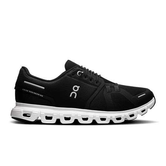 On Cloud 6 Black/White – Damen Freizeitschuh - Pöllner Sports