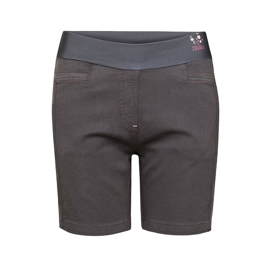 Chillaz Sarah Shorts Dark Grey - Bequeme Damen-Shorts für Outdoor und Freizeit