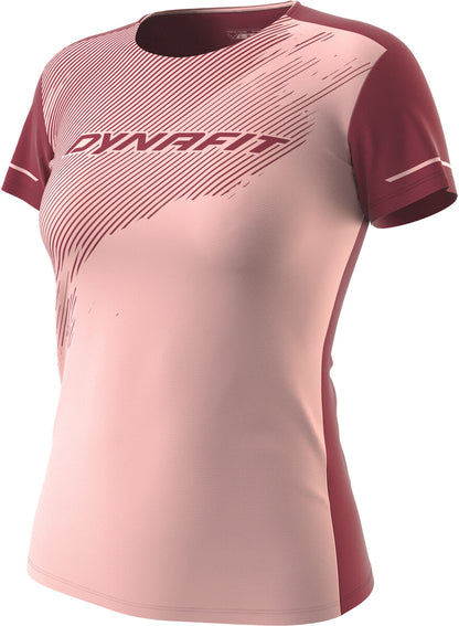 Dynafit Alpine 2 S/S Tee W Pale Rose – Damen Trailrunning-Shirt atmungsaktiv