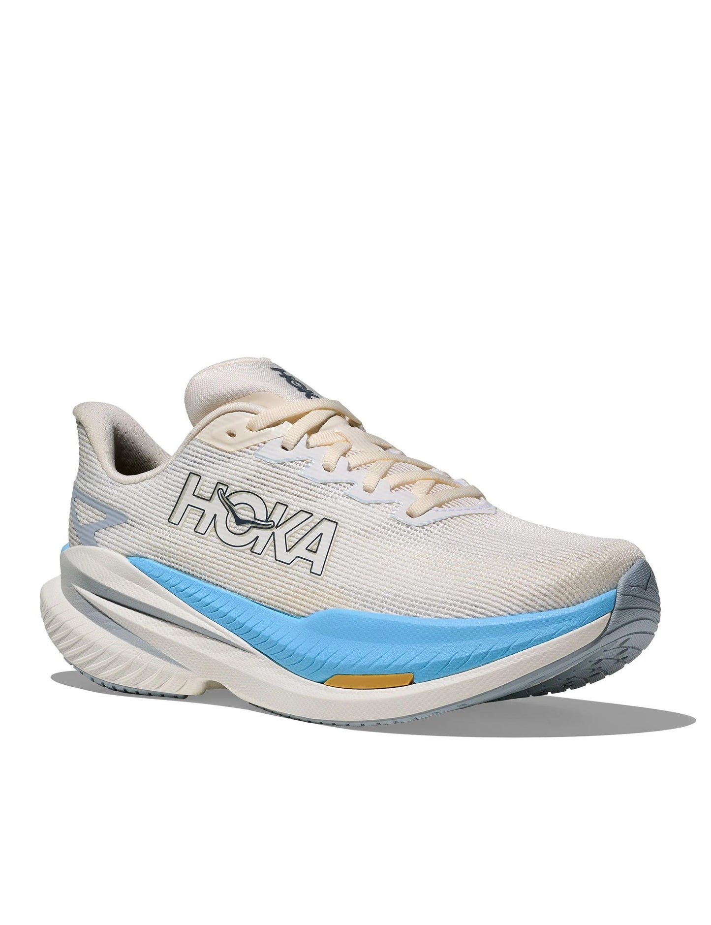 Hoka Mach X3 – Damen Laufschuh White Alabaster mit PEBA-Dämpfung