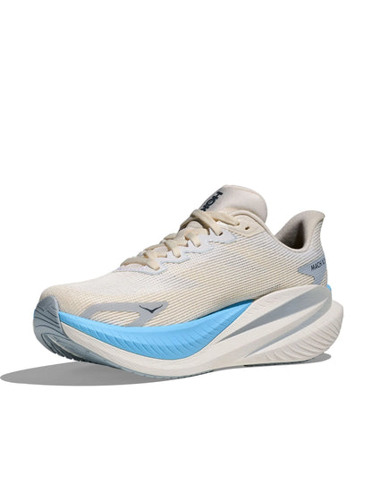 Hoka Mach X3 – Damen Laufschuh White Alabaster mit PEBA-Dämpfung