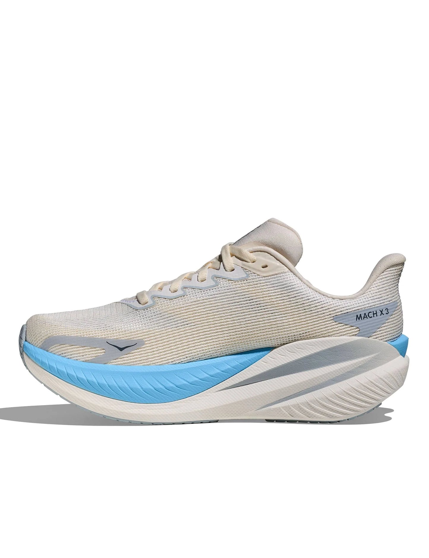 Hoka Mach X3 – Damen Laufschuh White Alabaster mit PEBA-Dämpfung