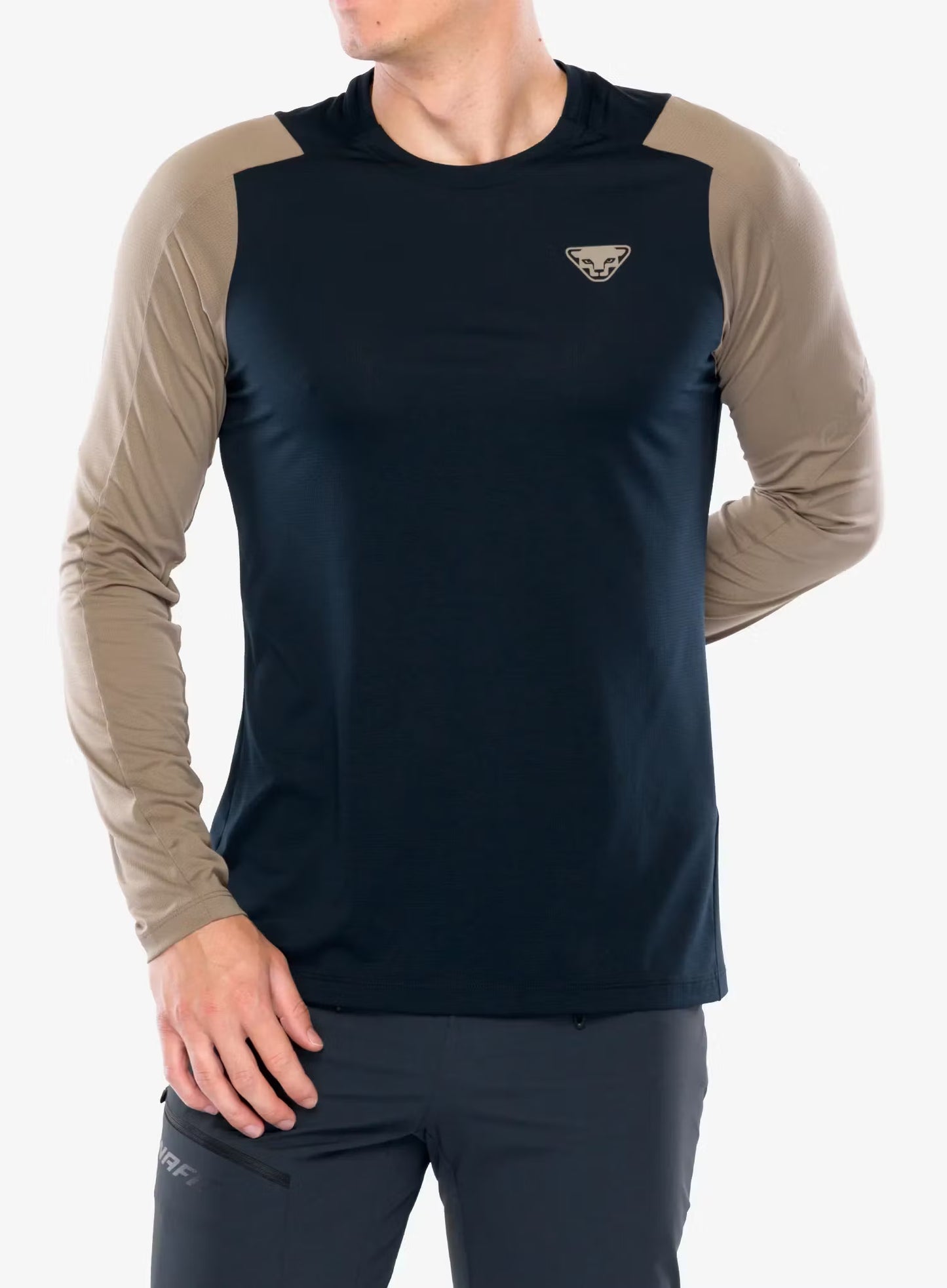 Dynafit Transalper L/S Tee M Blueberry Fallen Rock – Herren Langarmshirt Wandern