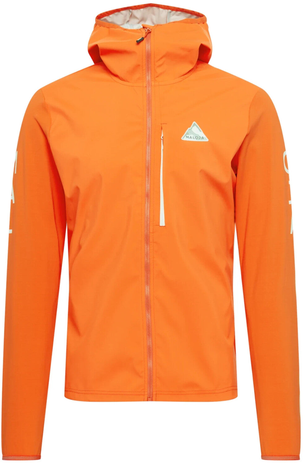 Maloja BeifussM. Alpine Hybrid Jacke - Wetterfeste Herren-Outdoorjacke | Glow