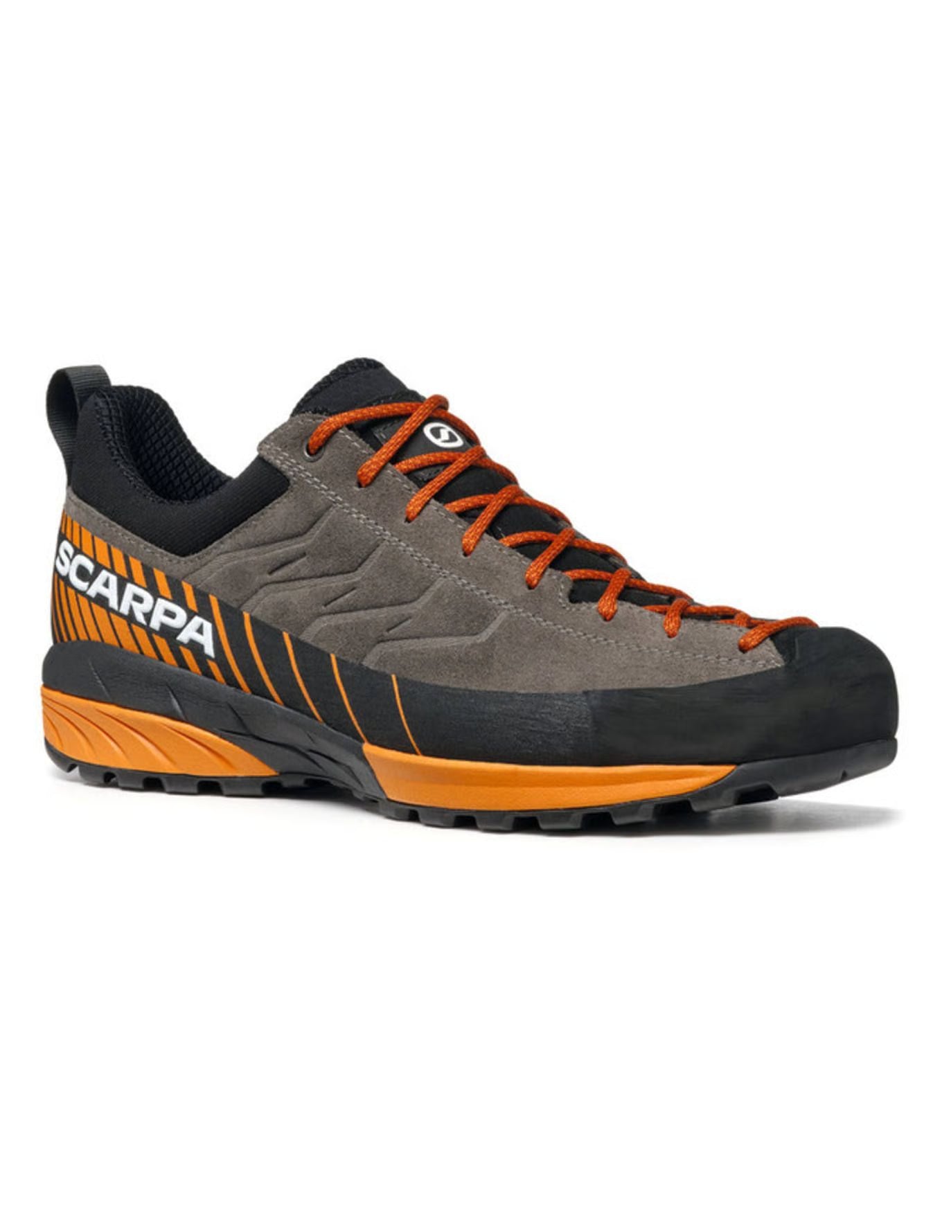 Scarpa Mescalito Approach-Schuh titanium mango – stabiler Zustiegsschuh für Fels & Trail