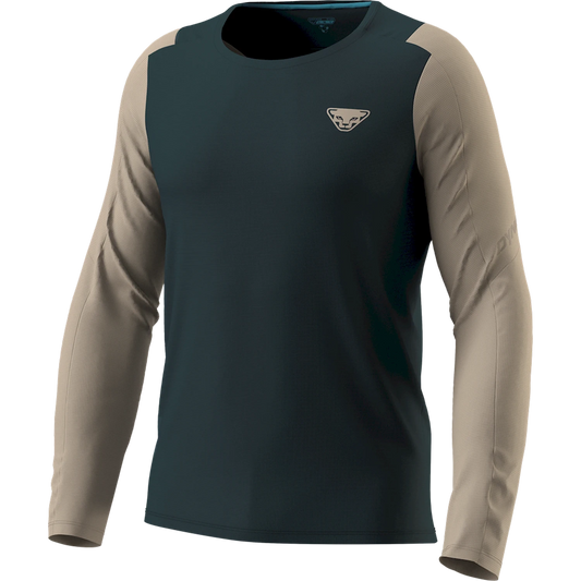 Dynafit Transalper L/S Tee M Blueberry Fallen Rock – Herren Langarmshirt Wandern