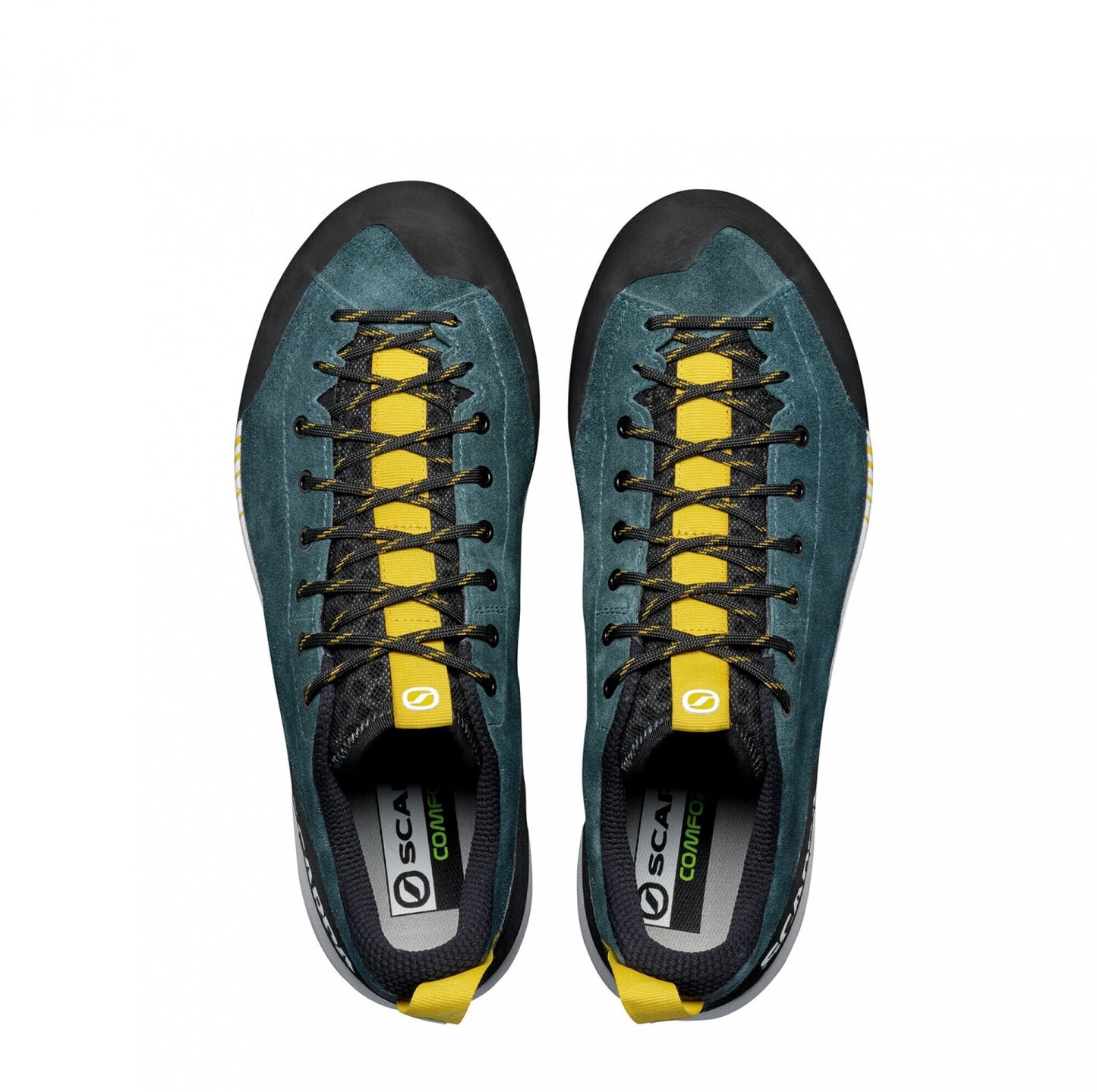 Scarpa Gecko Petrolmustard – Herren Zustiegsschuh mit präziser Passform