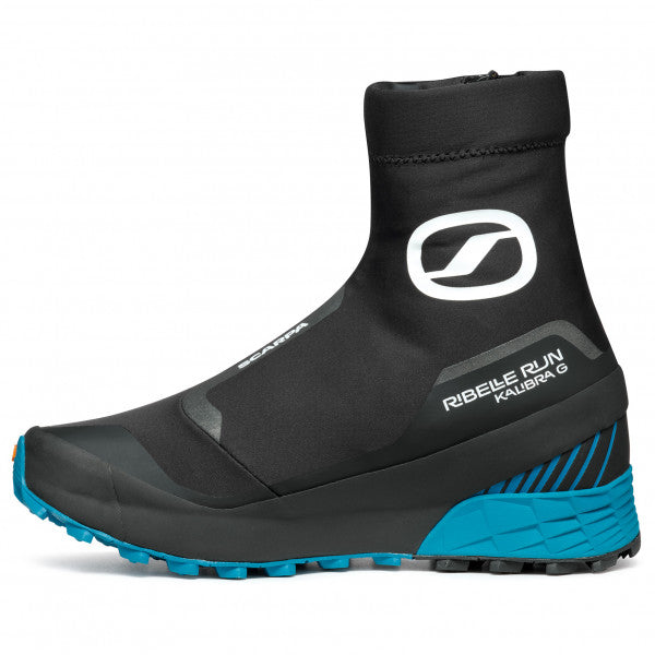 Scarpa Ribelle Run Kalibra G Black/Azure - Innovativer Wintertrailrunning-Schuh