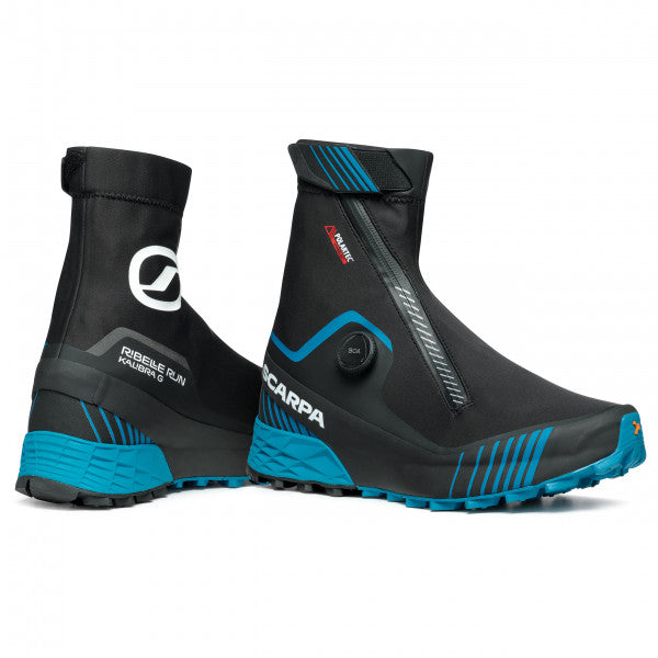 Scarpa Ribelle Run Kalibra G Black/Azure - Innovativer Wintertrailrunning-Schuh