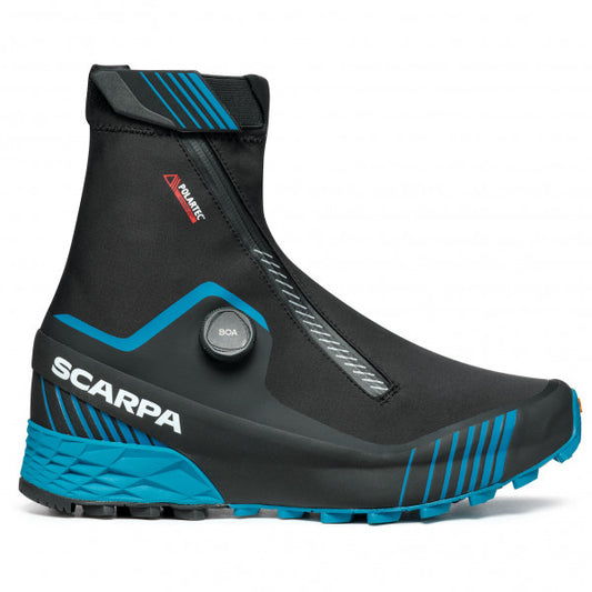 Scarpa Ribelle Run Kalibra G Black/Azure - Innovativer Wintertrailrunning-Schuh