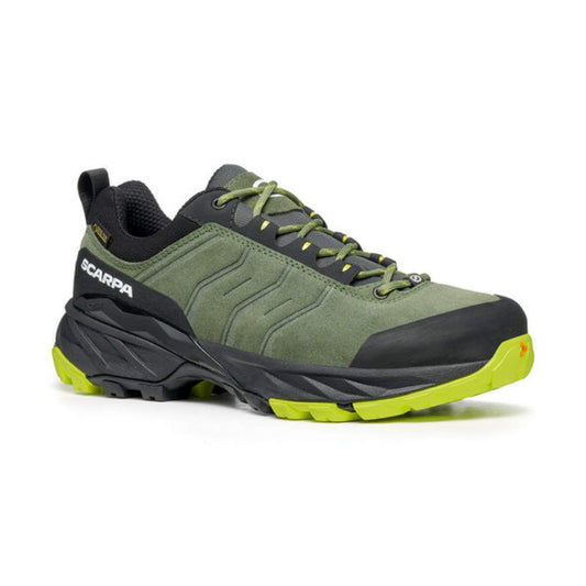 Scarpa Rush Trail GTX Women Birch/Sunny Lime: Leichter Trailrunning-Schuh mit GORE-TEX