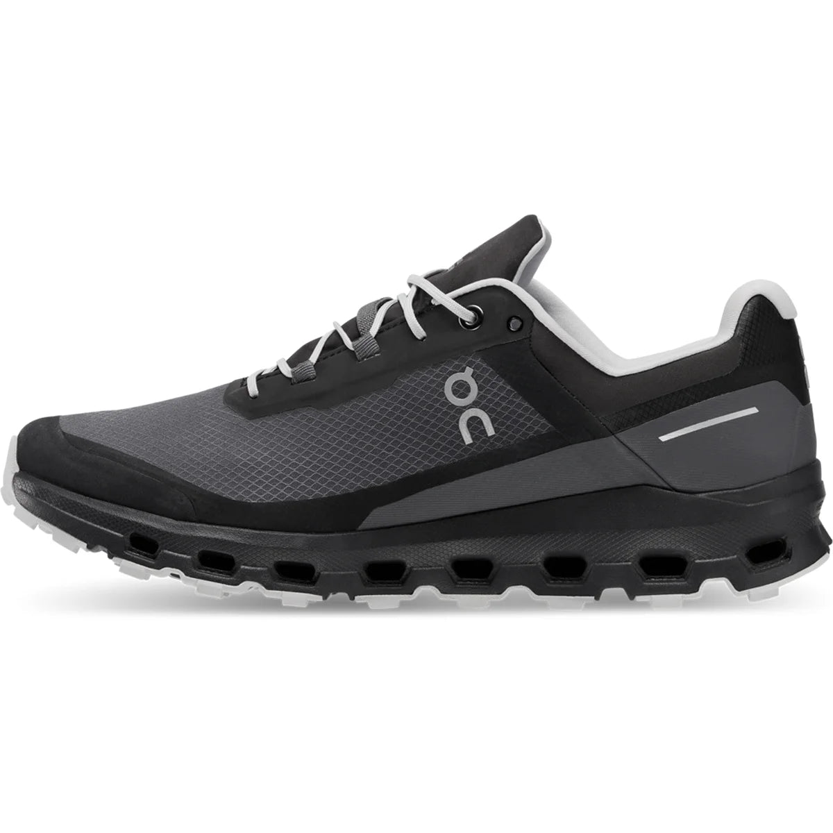 On Cloudvista Waterproof Eclipse Black – Leichter Trailrunning-Schuh