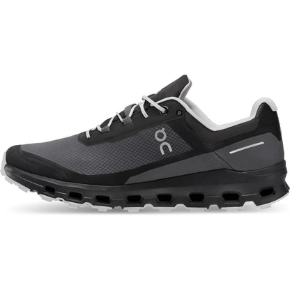 On Cloudvista Waterproof Eclipse Black – Leichter Trailrunning-Schuh